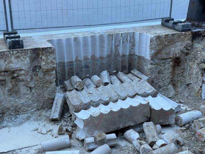 Travaux de sciage et carottage au Grand Port Maritime de Marseille